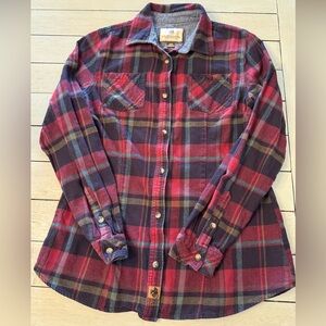 LegenDary Whitetails flannel shirt Sz M